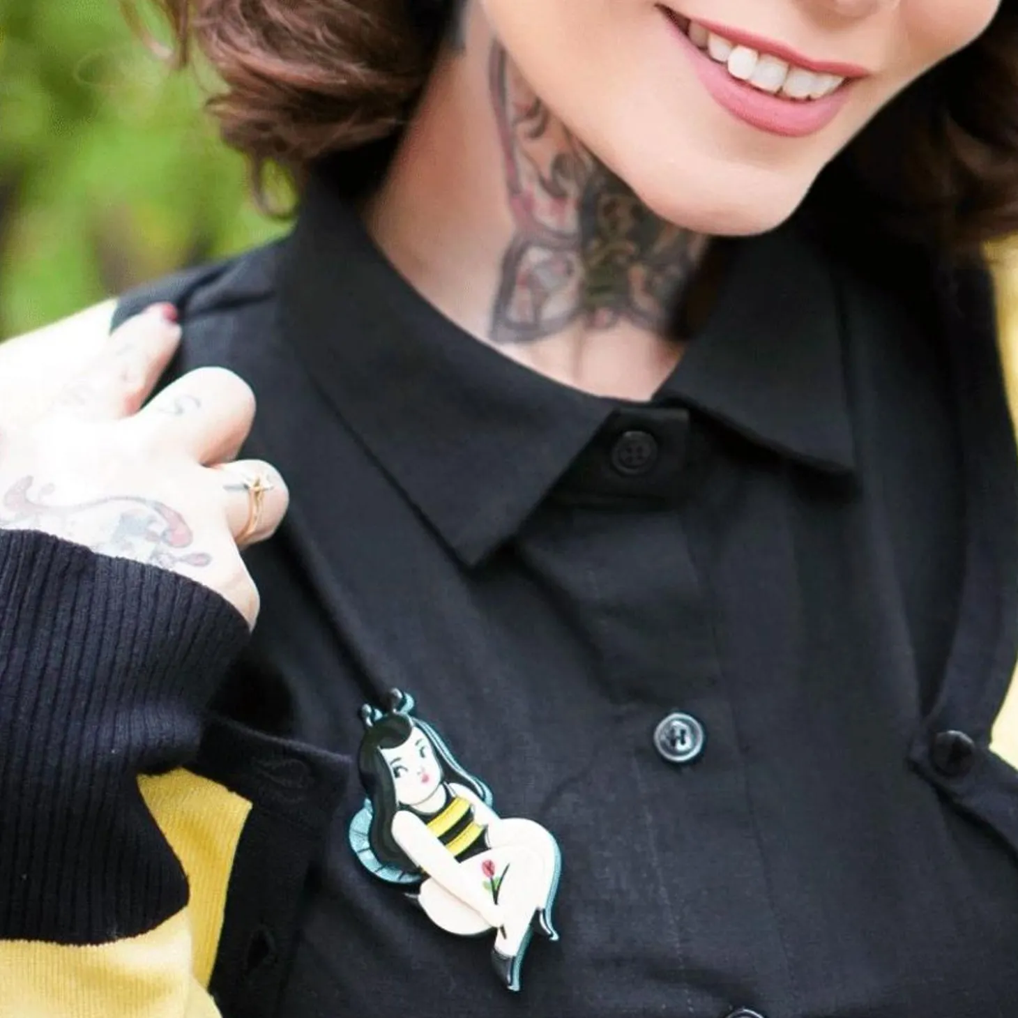 Bee Yourself Brooch