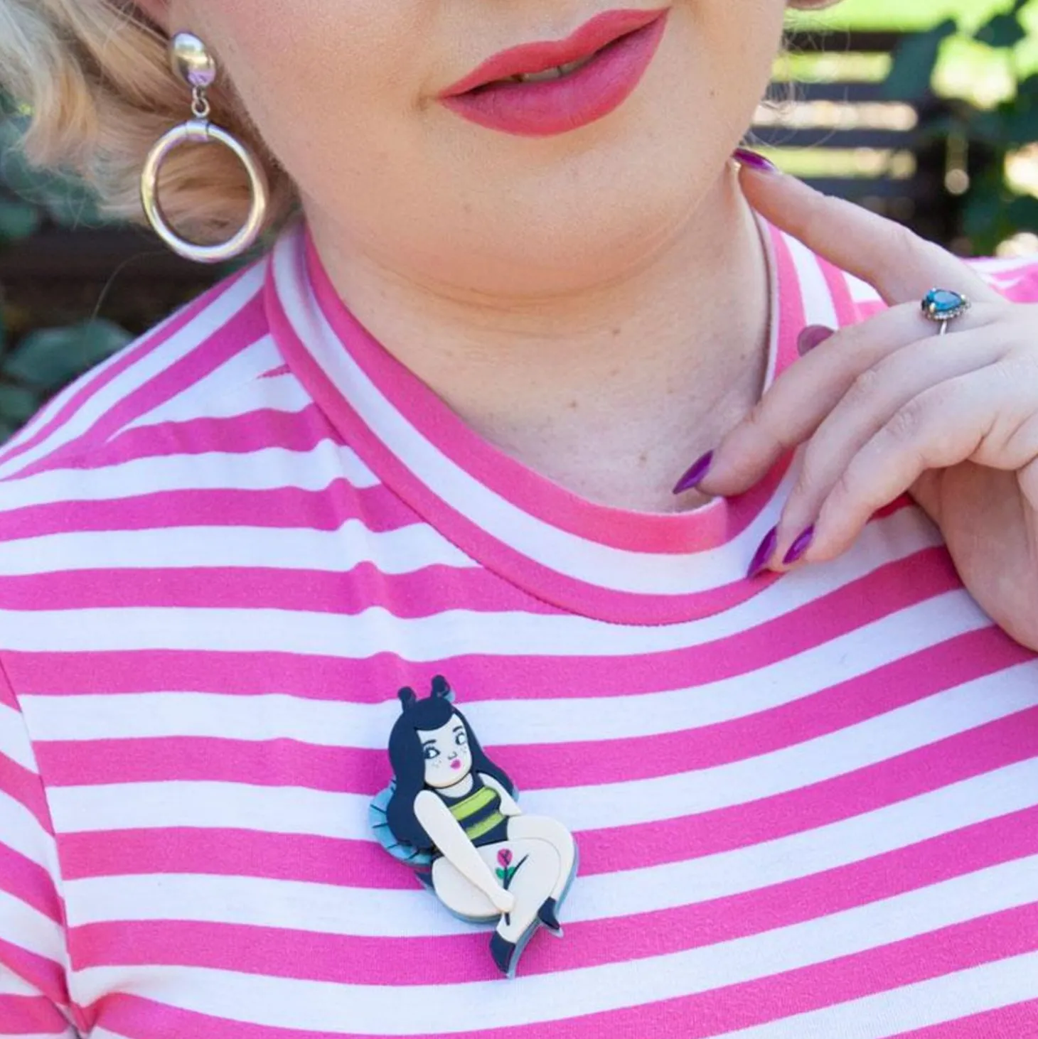 Bee Yourself Brooch