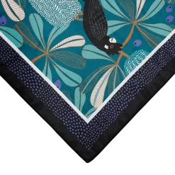 Bella The Black Cockatoo Square Scarf