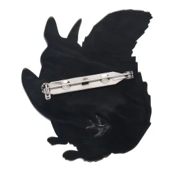 Bellisimo Black Squirrel Brooch