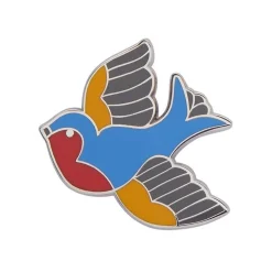 Betty Jo Sparrow Enamel Pin