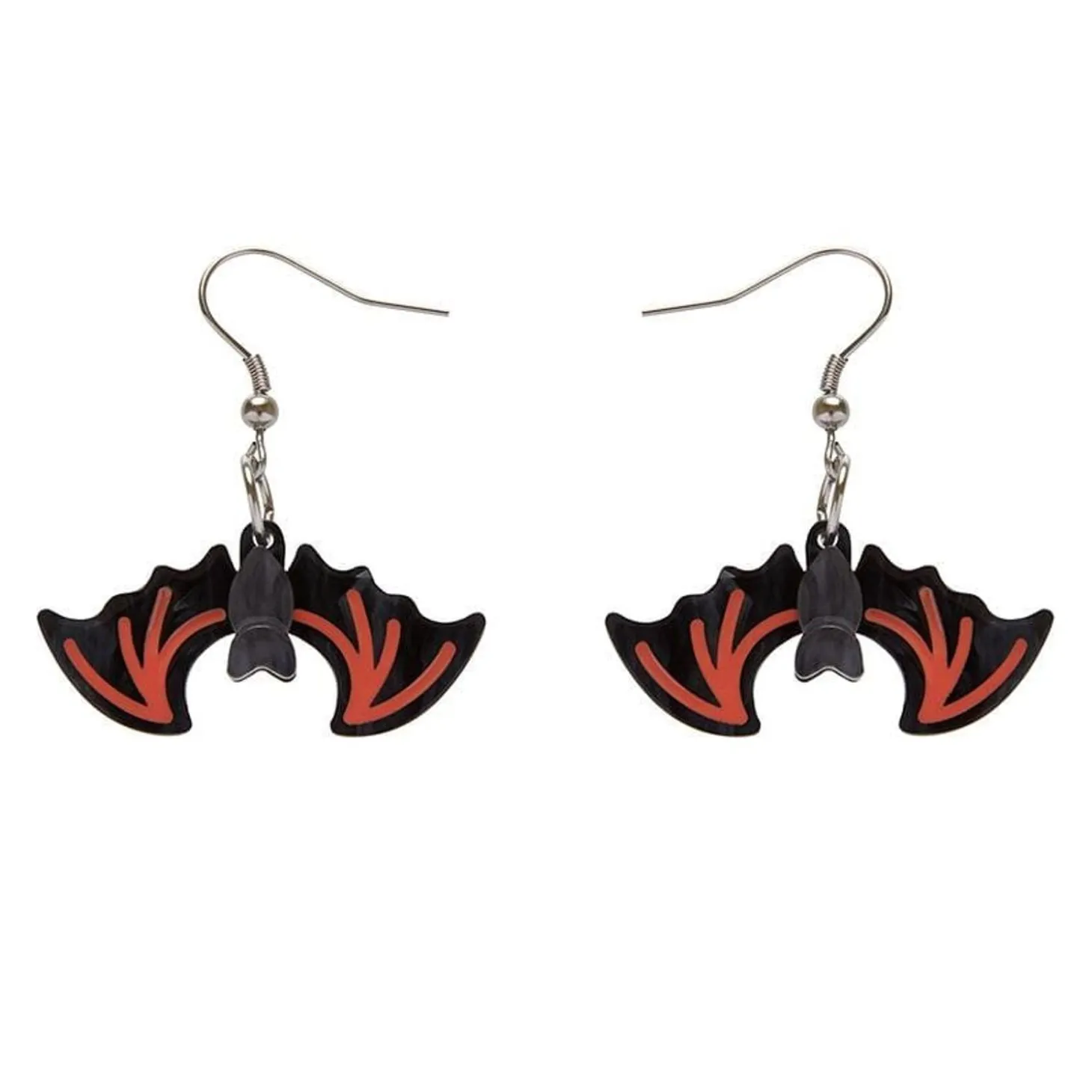Bite Night Bat Earrings