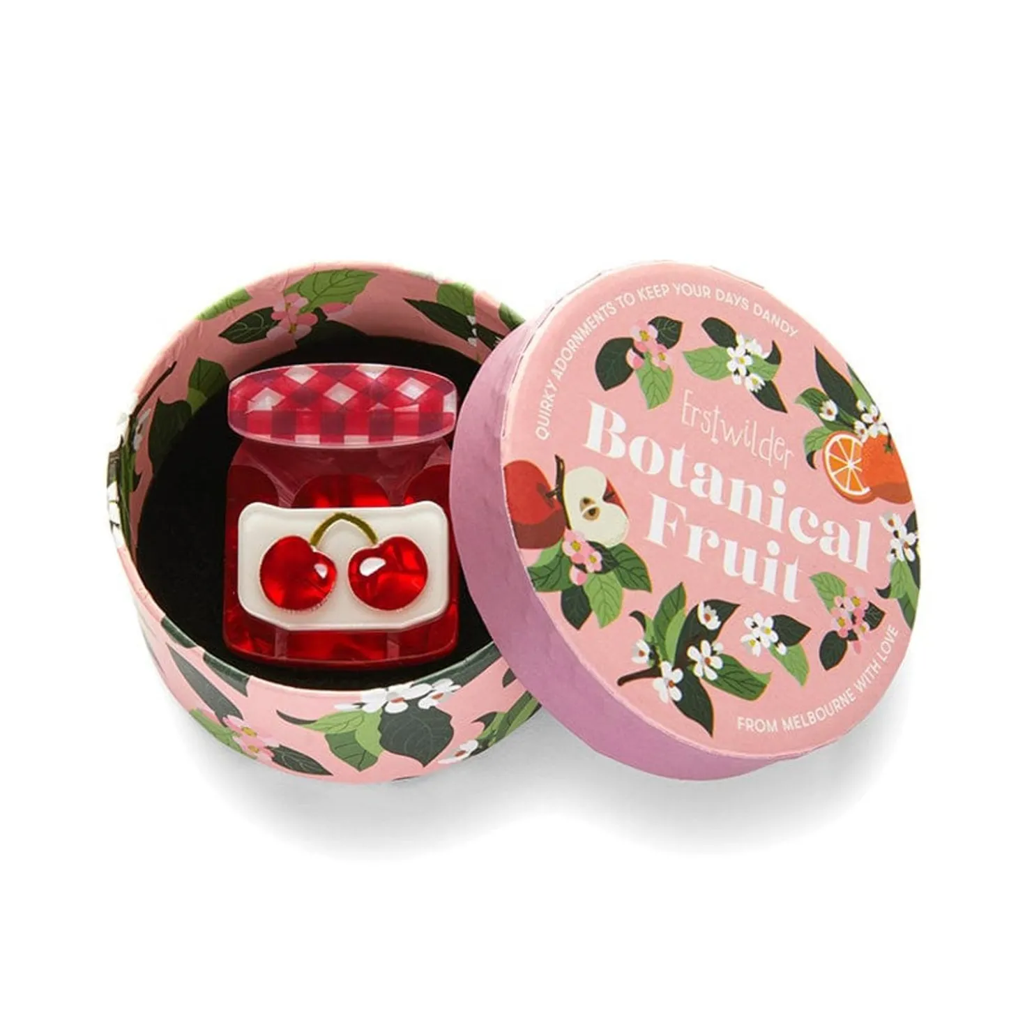 Black Cherry Precious Preserve Mini Brooch