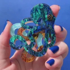 Blue Blood Brooch