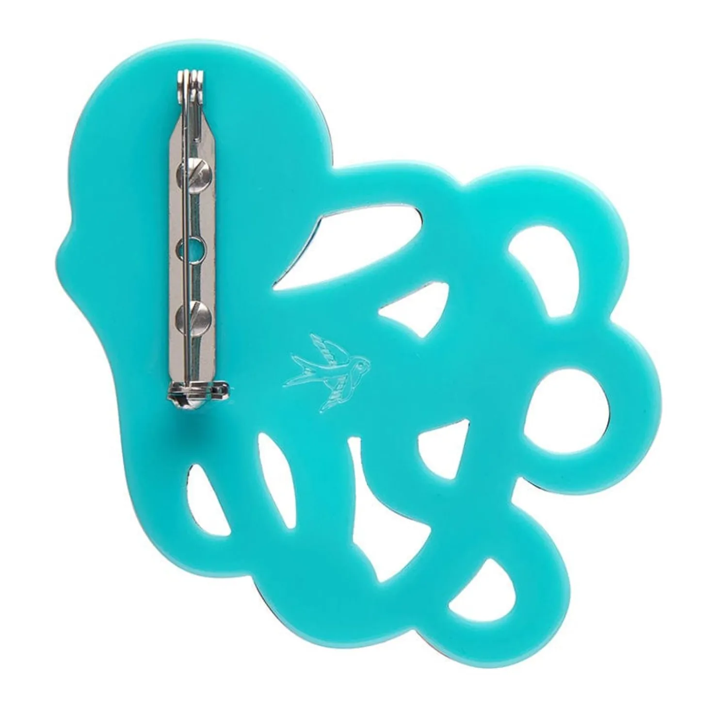 Blue Blood Brooch