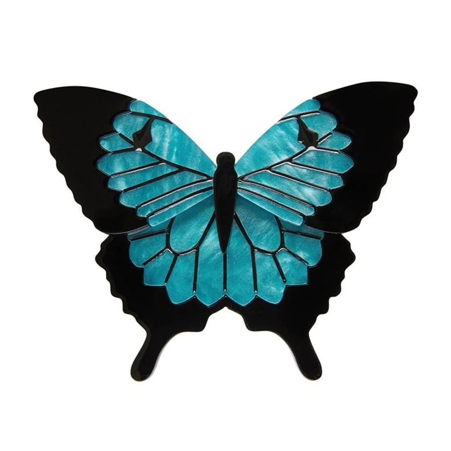 Blue Emperor Brooch