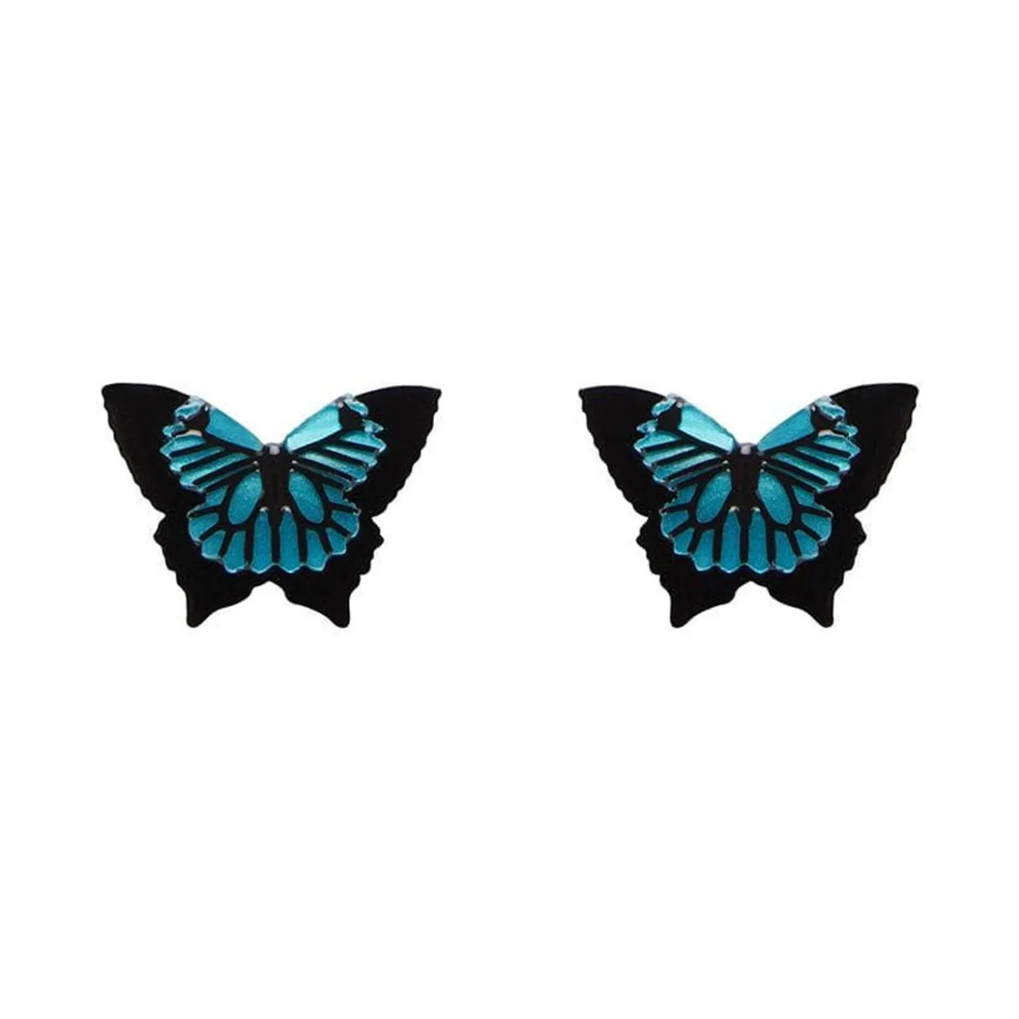 Blue Emperor Earrings