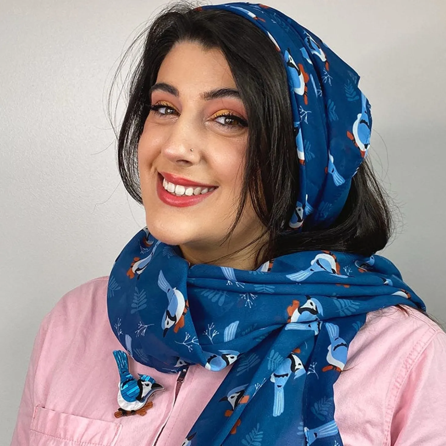 Blue Jay Way Neck Scarf Navy