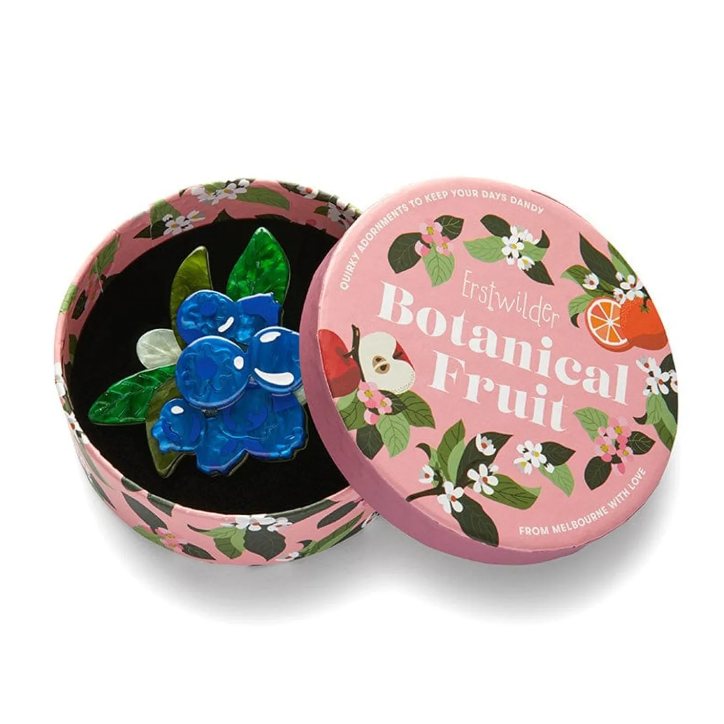 Blueberry Hill Brooch