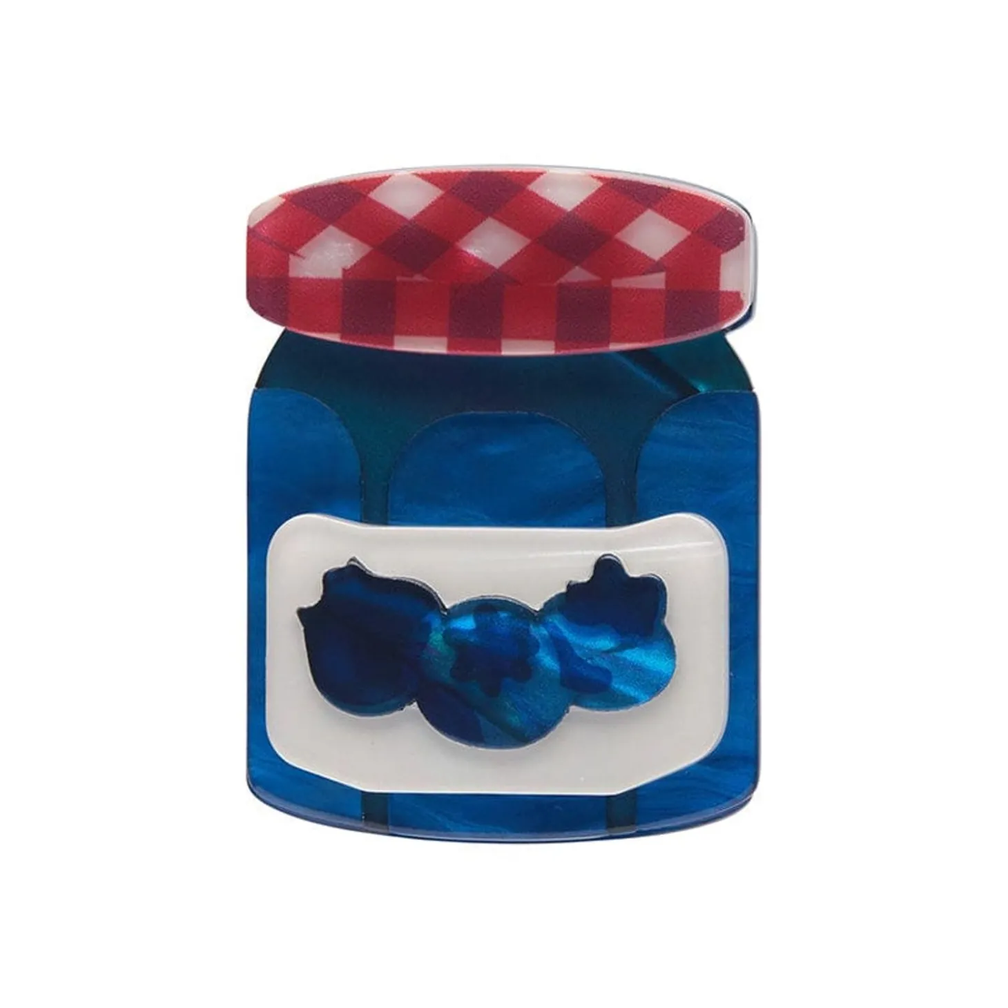 Blueberry Precious Preserve Mini Brooch