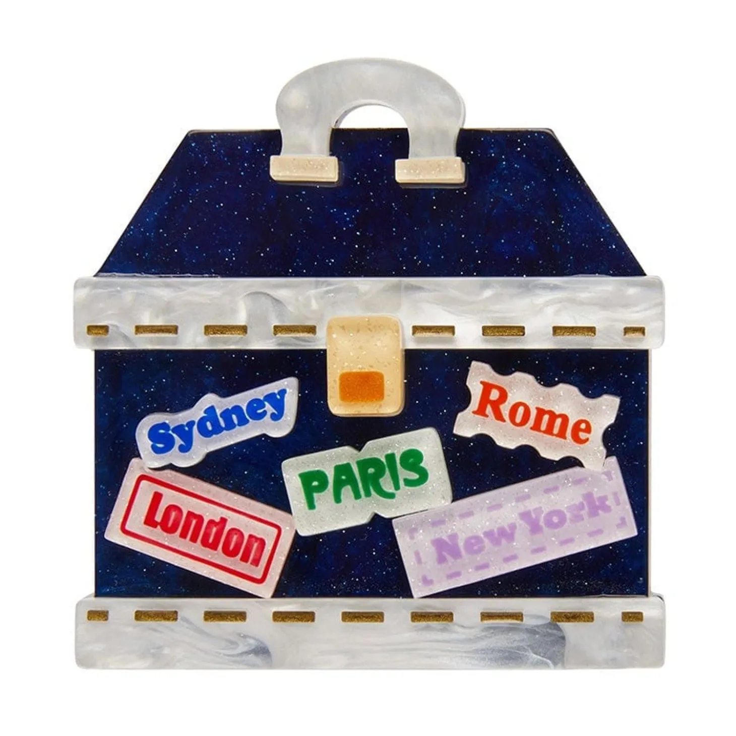 Bon Voyage Brooch