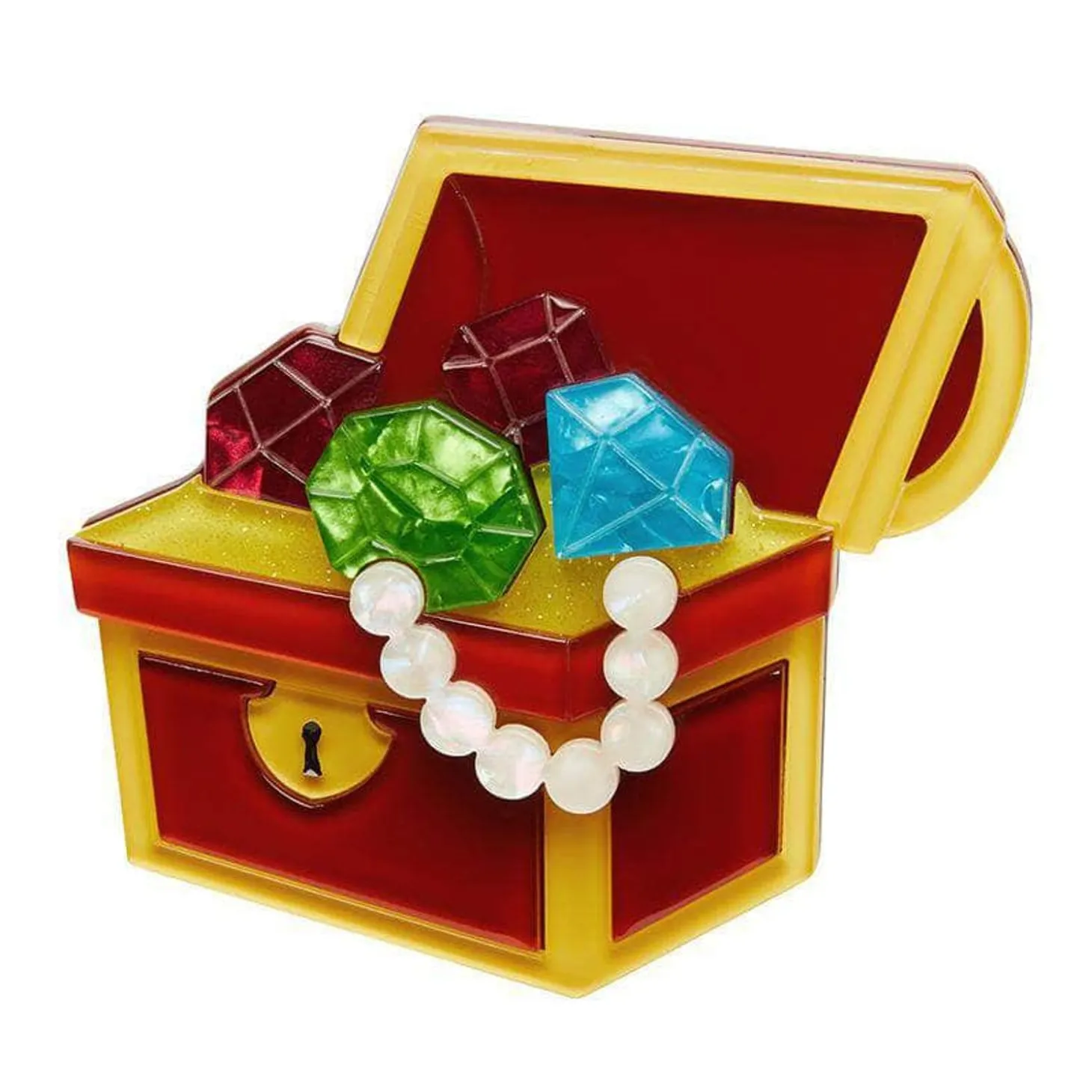 Bootylicious Treasure Chest Brooch