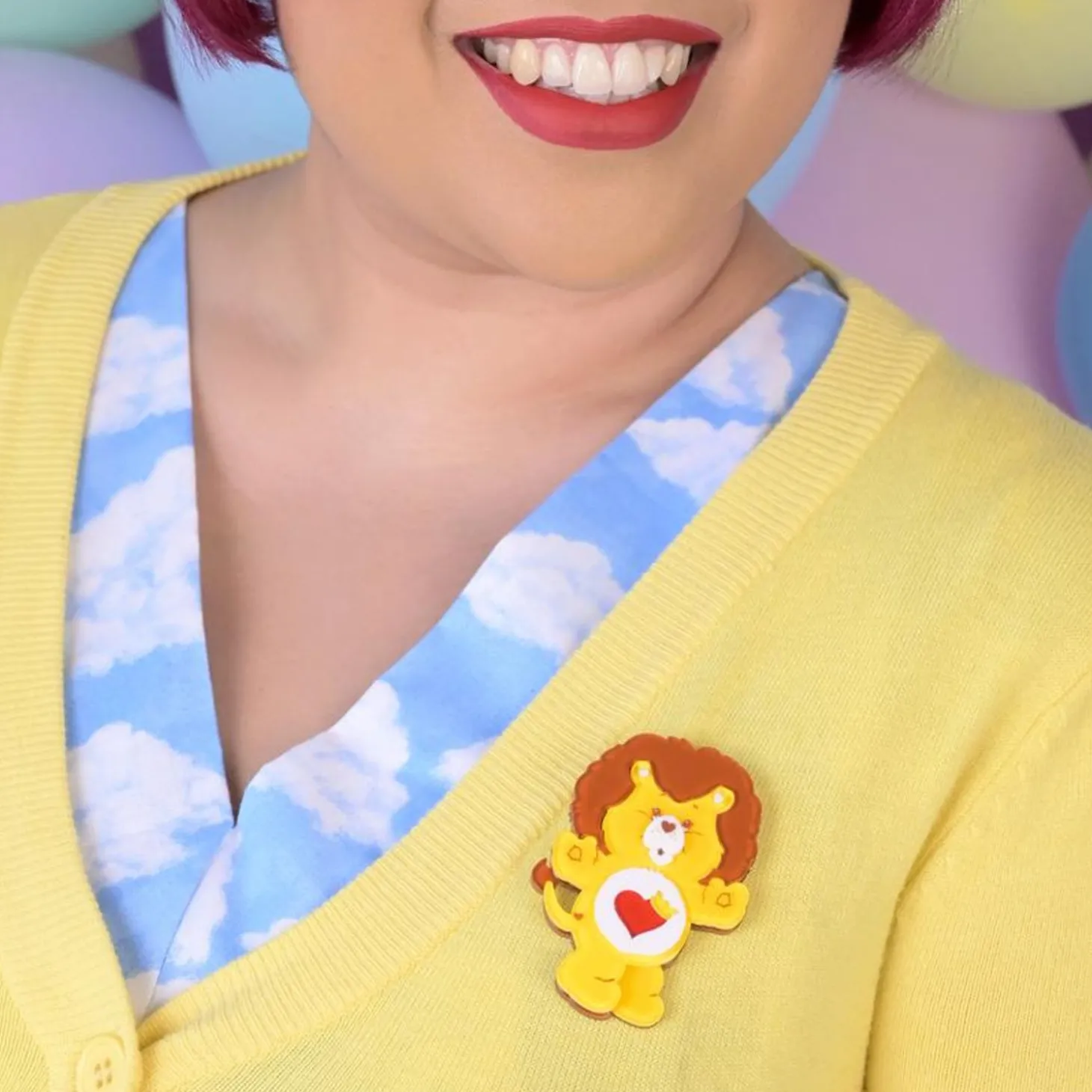 Brave Heart Lion Brooch