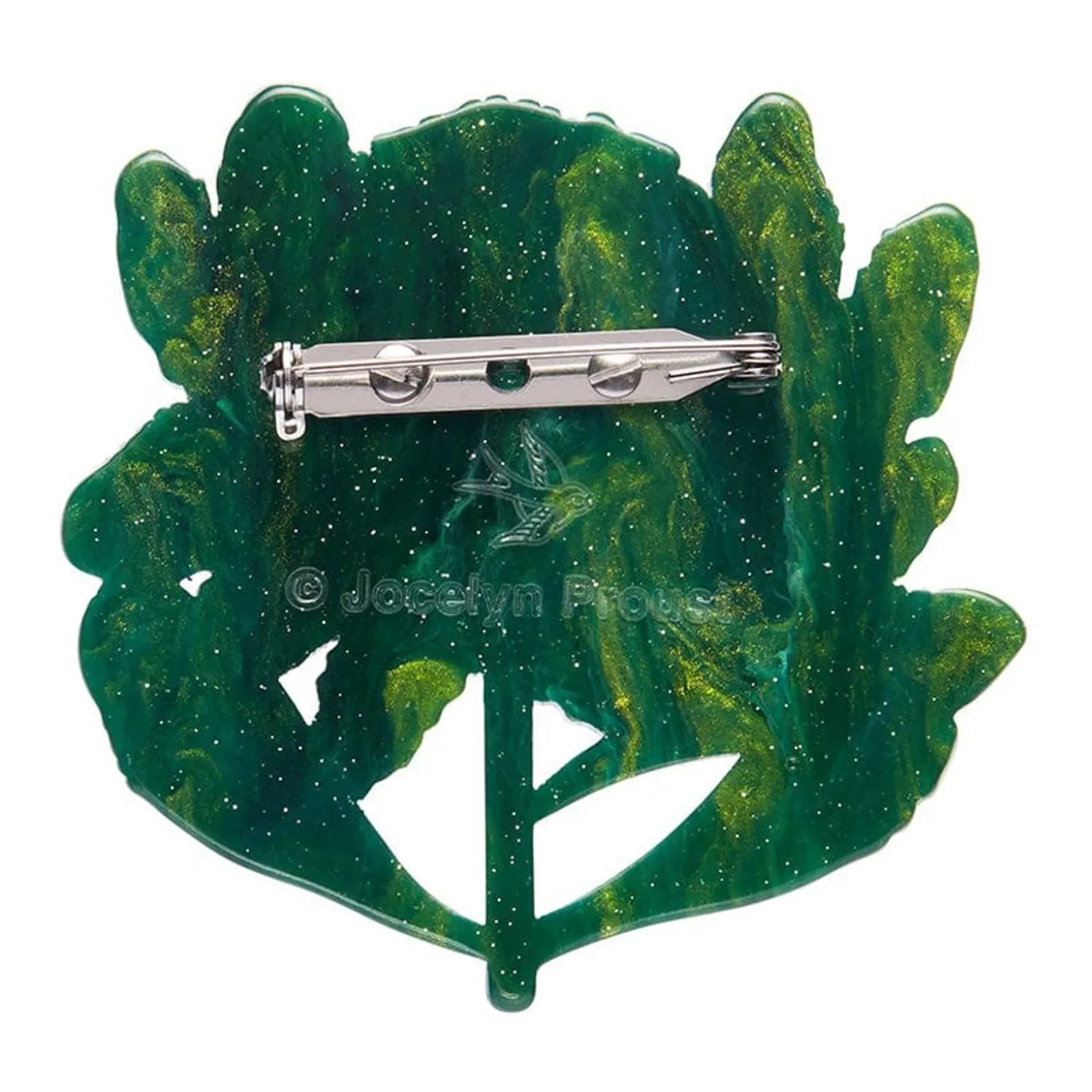 Bridal Gown Botanical Brooch