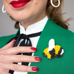 Bumble Butt Brooch