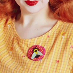 Bumblebee Burrower Brooch