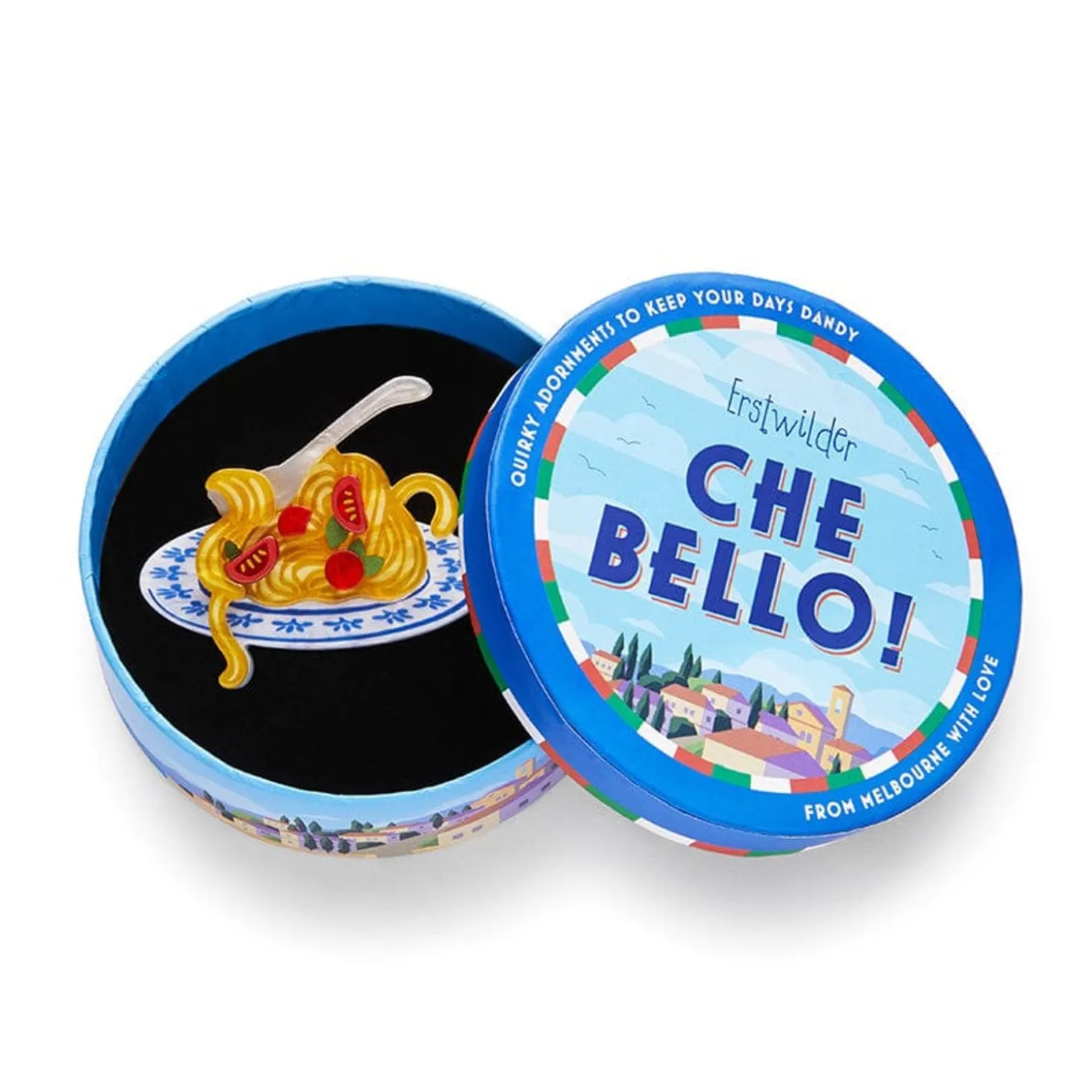 Buon Appetito Brooch