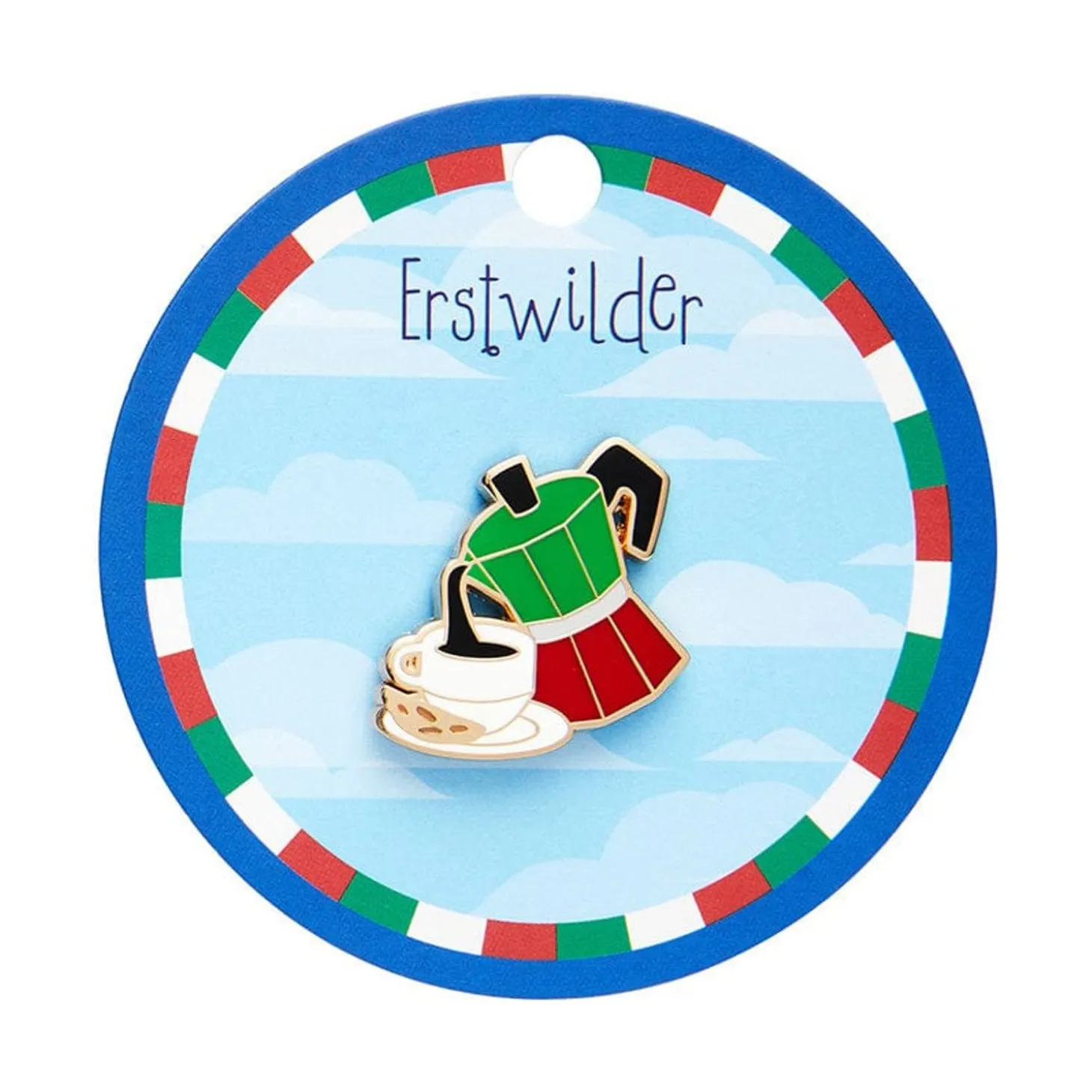 Buongiorno Enamel Pin
