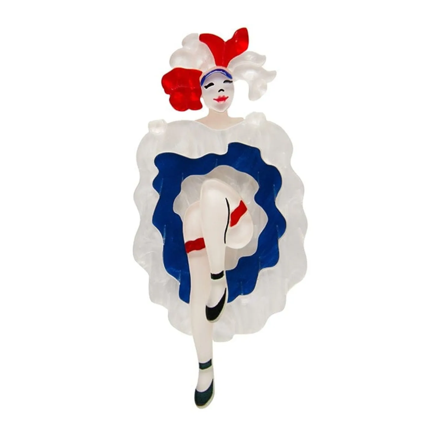 Can-Can Dancer Brooch