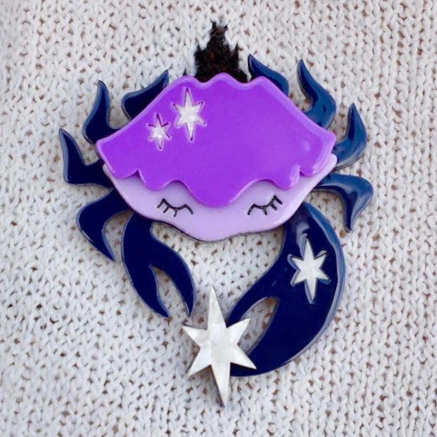 Cancer The Compassionate Brooch