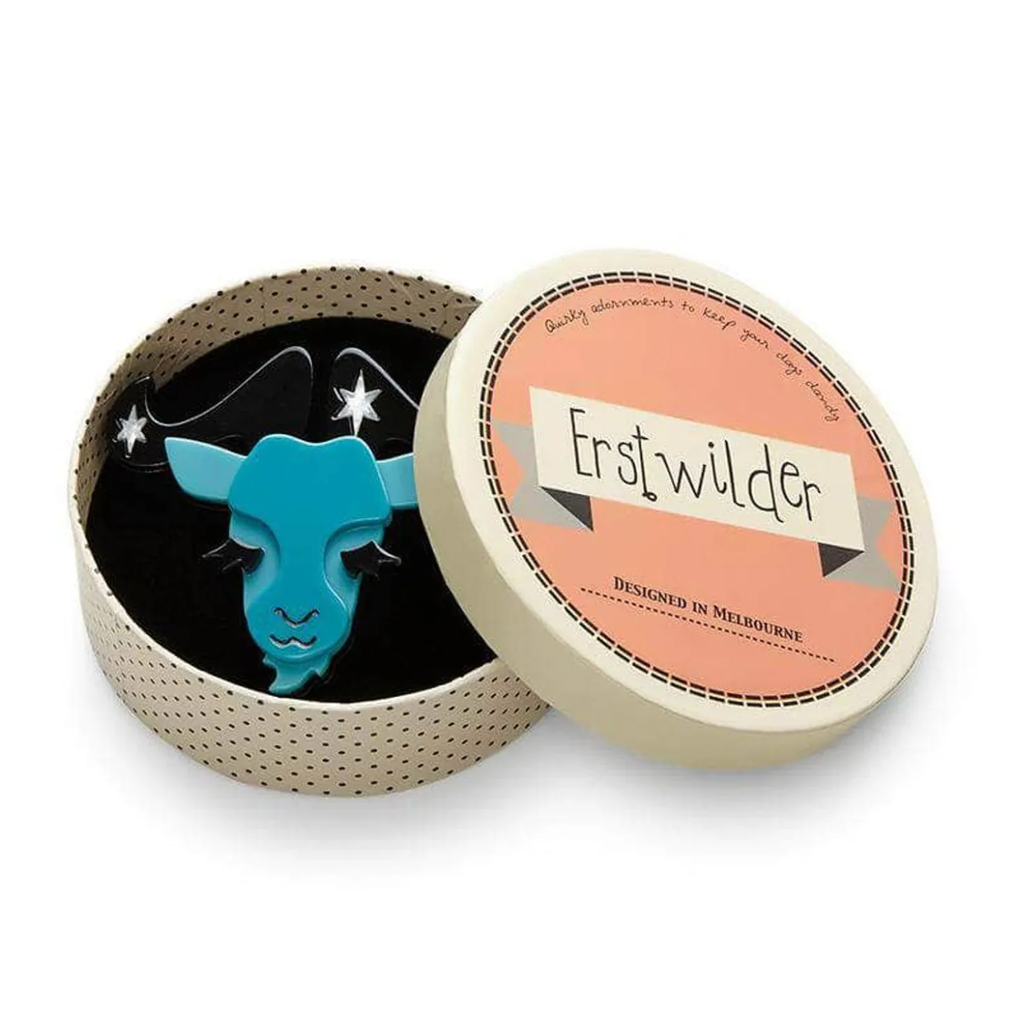 Capricorn The Controlled Brooch