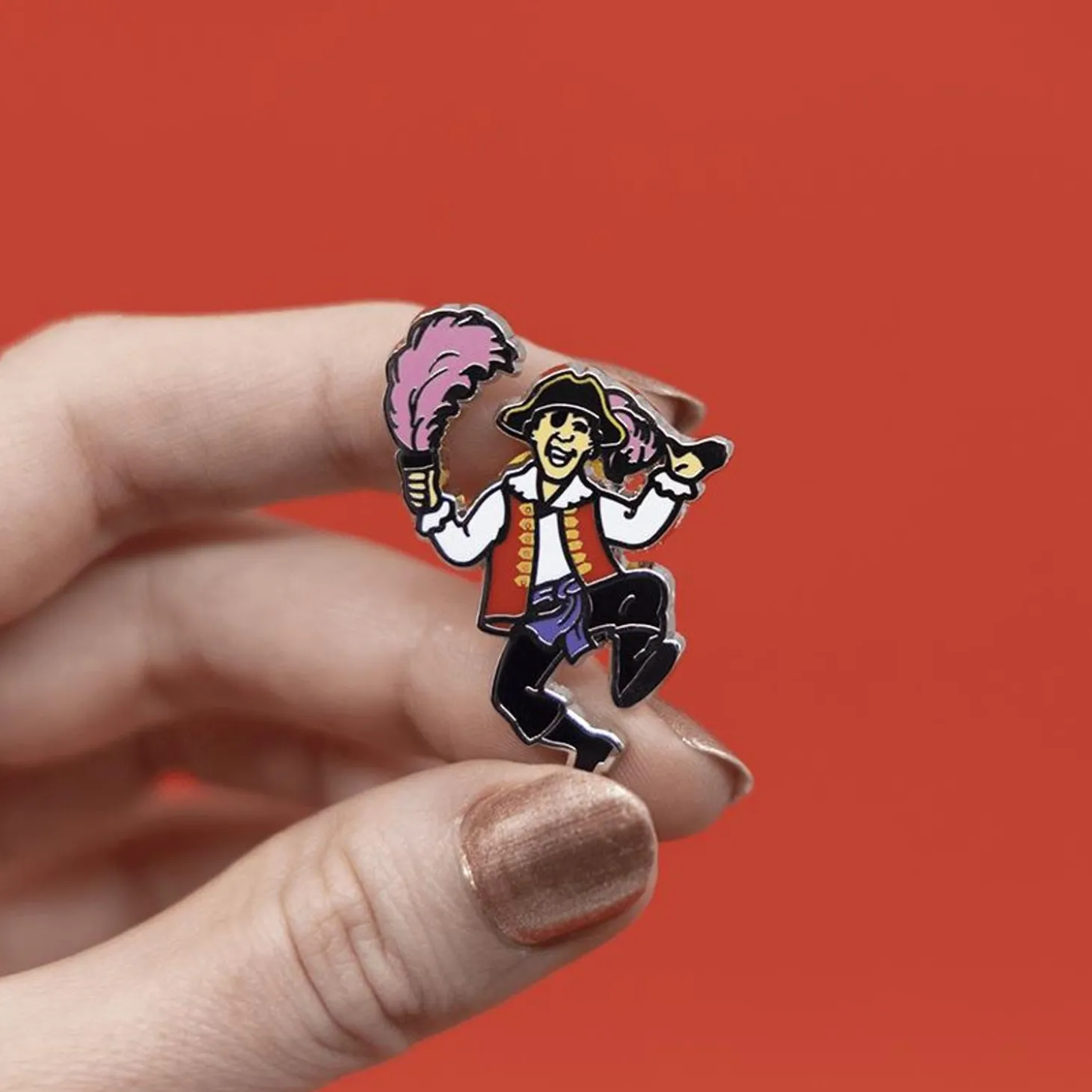 Captain Feathersword Enamel Pin