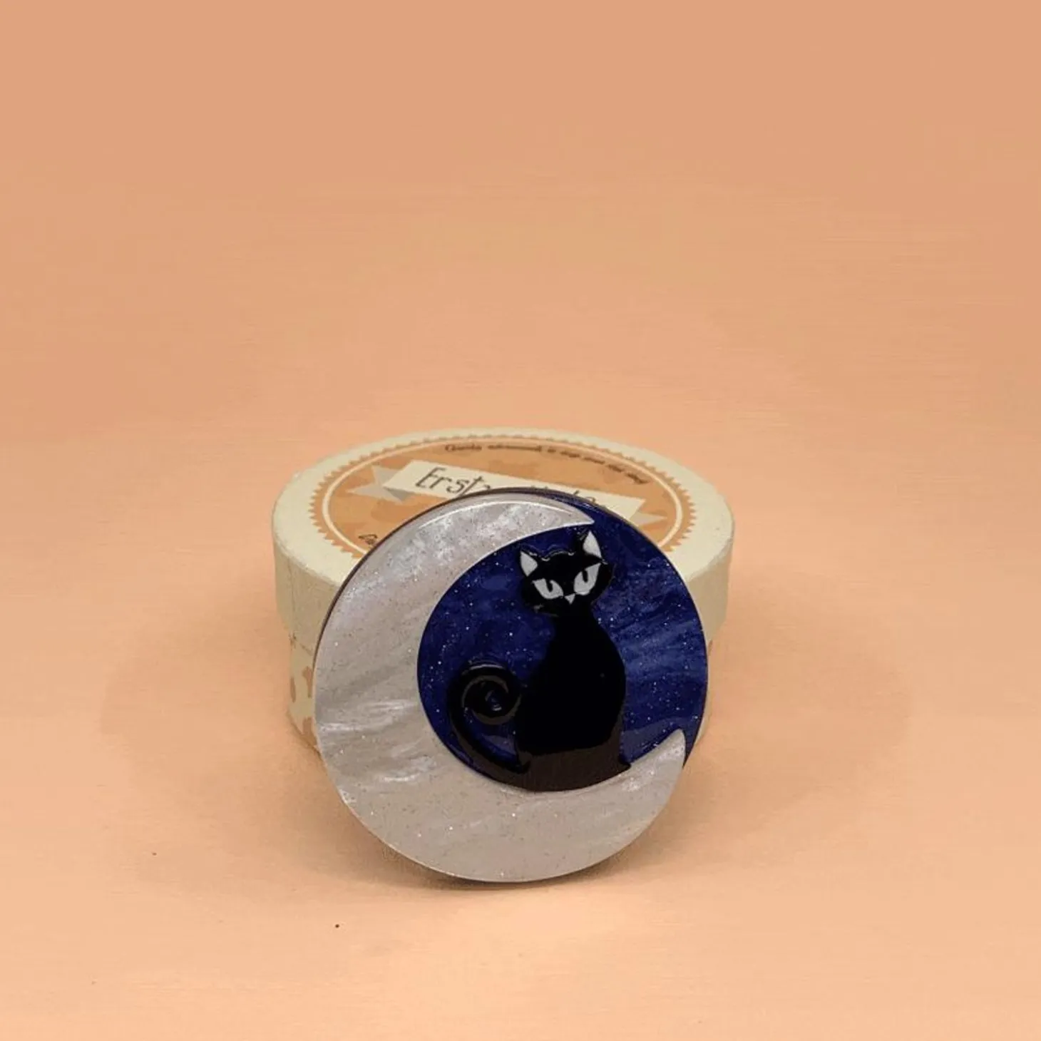 Cara The Halloween Kitty Mini Brooch