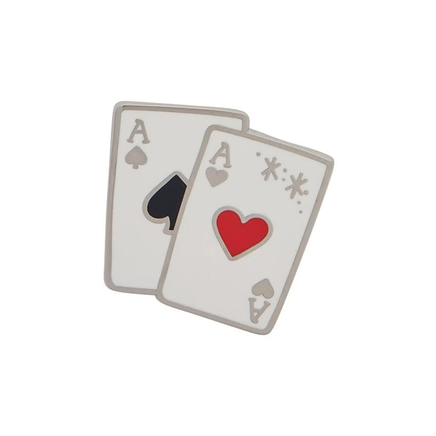 Card Trick Enamel Pin
