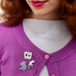 Card Trick Enamel Pin