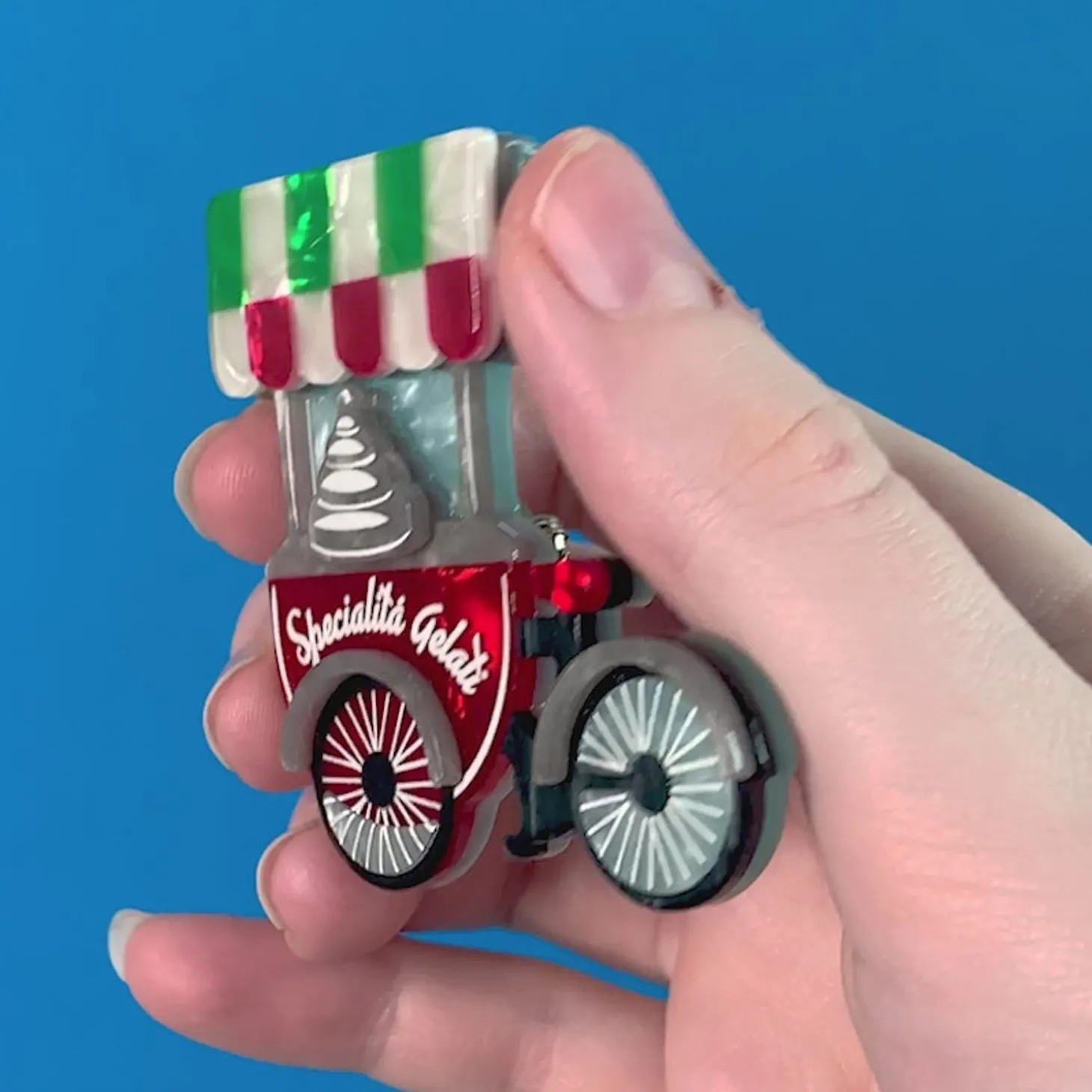 Carello Dei Gelati Brooch