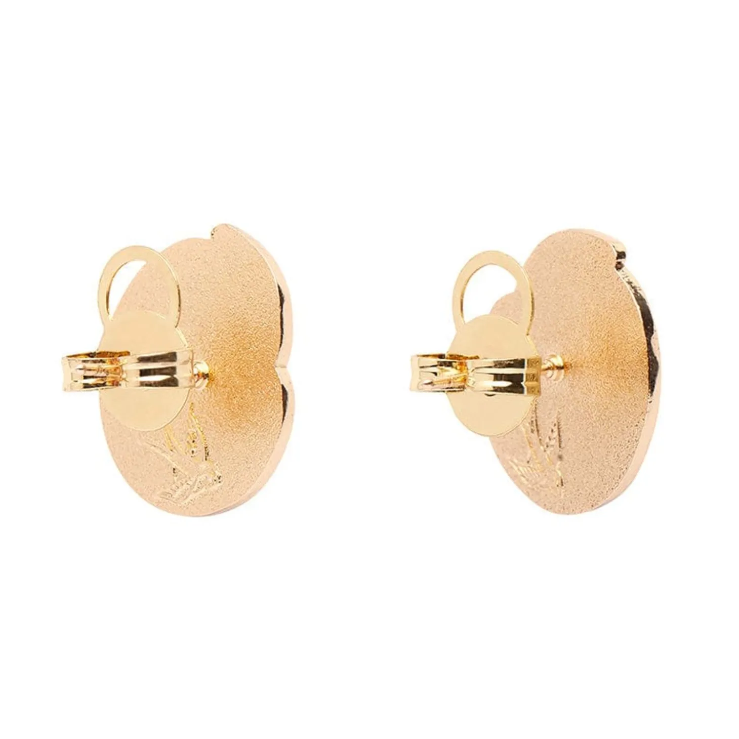 Carmel'S Colourful Chameleon Enamel Stud Earrings