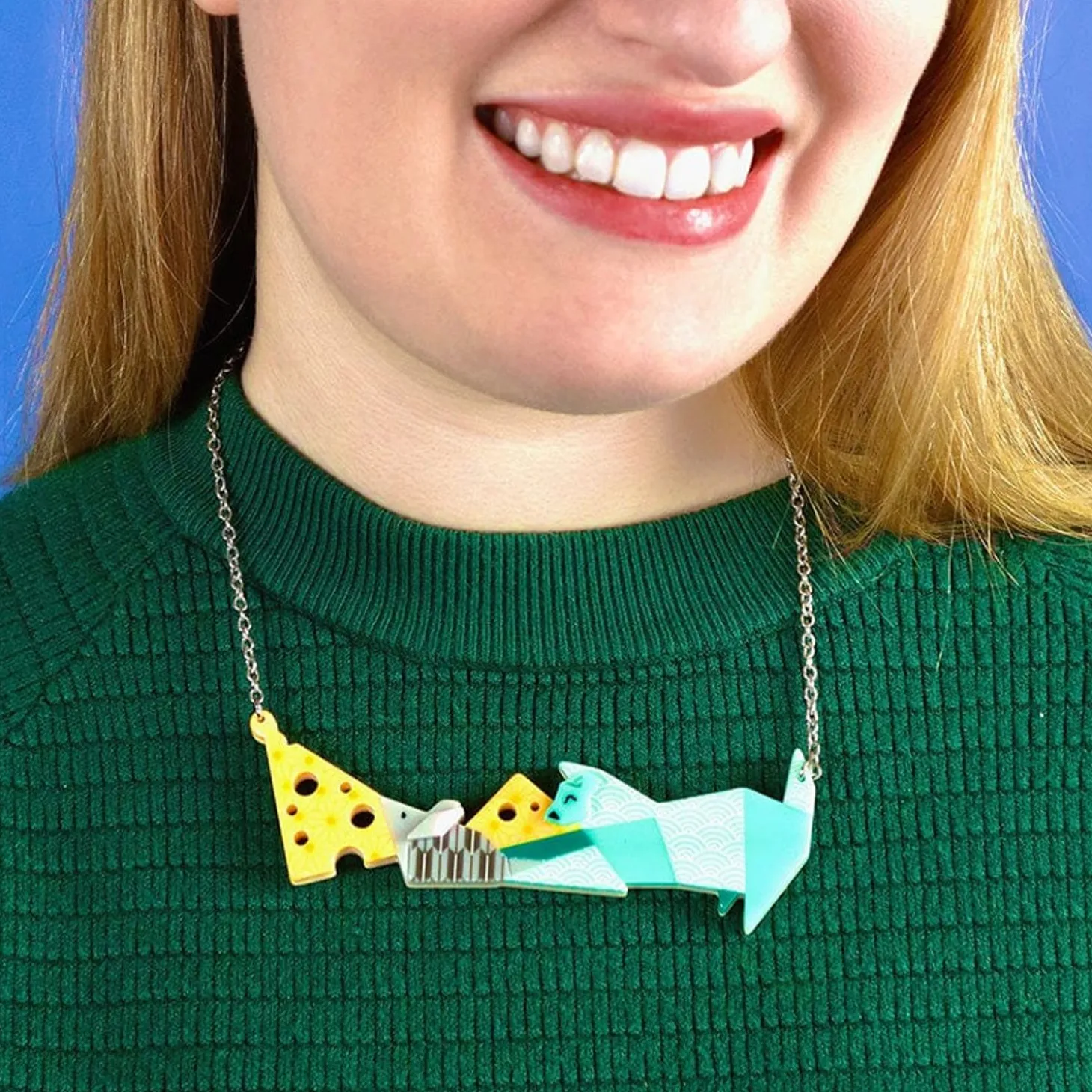 Cat And Mouse Necklace