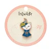 Cat In A Hat Enamel Pin