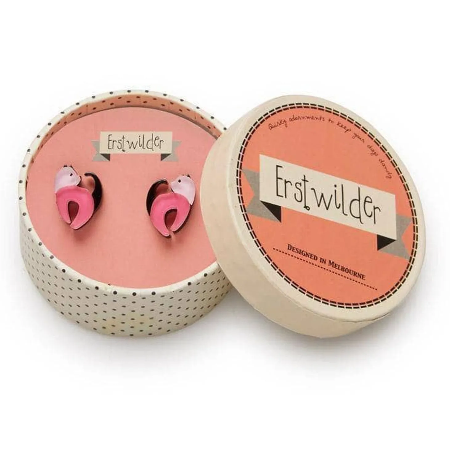 Cat Walk Stud Cat Earrings