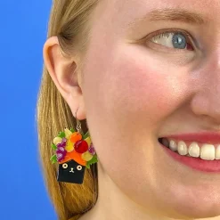 Catmen Miranda Drop Earrings