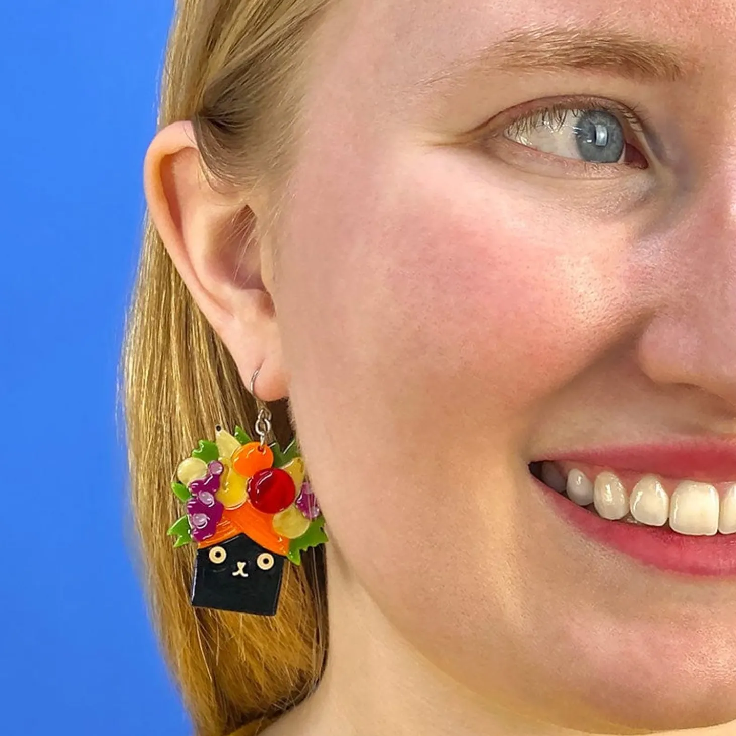 Catmen Miranda Drop Earrings