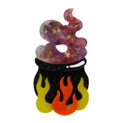 Cauldron Chitter Chatter Brooch