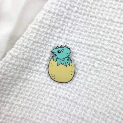 Cera Says Hello Enamel Pin