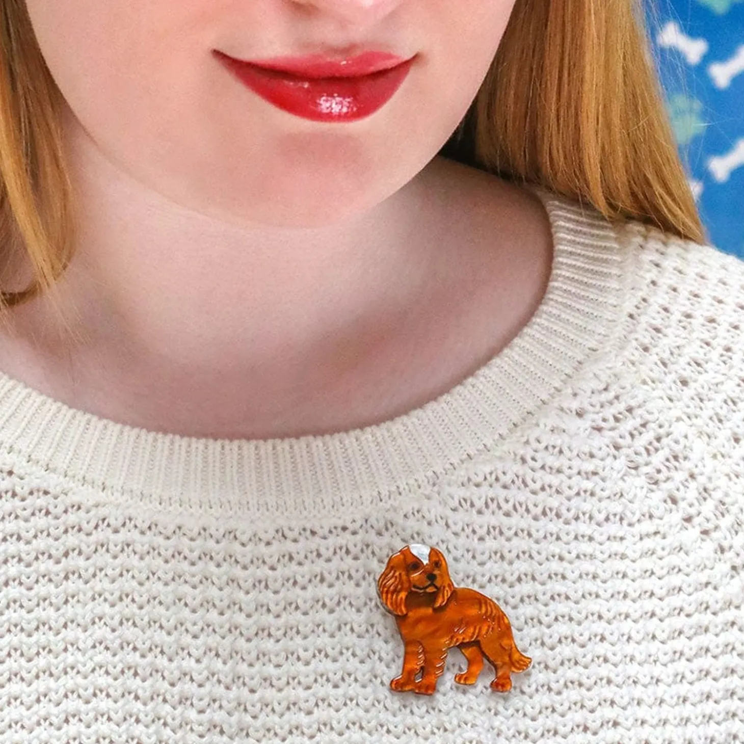 Charles Iii Mini Brooch