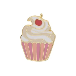 Charming Cupcake Enamel Pin