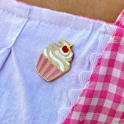 Charming Cupcake Enamel Pin