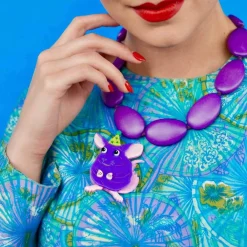 Chaz The Chinchilla Brooch