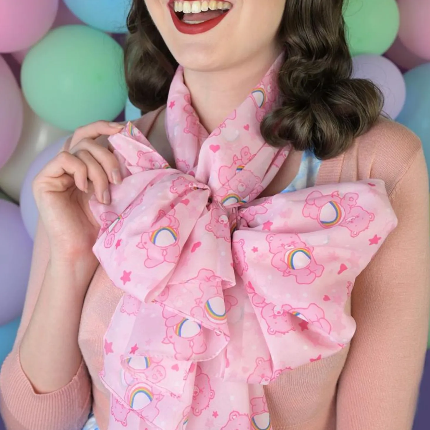 Cheer Bear Large Neck Scarf