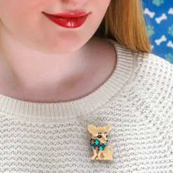 Chi Chi Chihuahua Mini Brooch