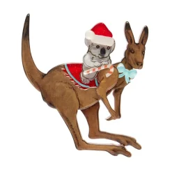 Christmas Bounce Brooch