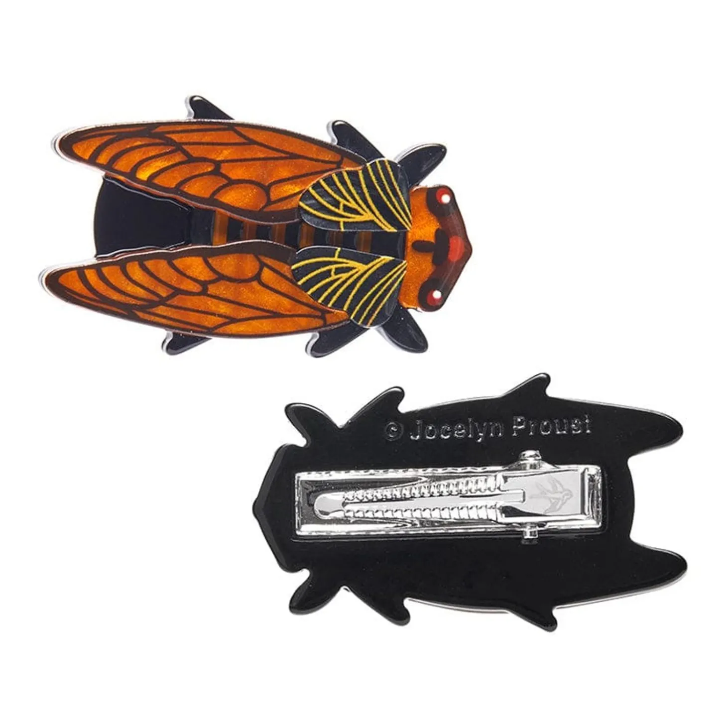 Cicadian Rhythms Hair Clips Set - 2 Piece