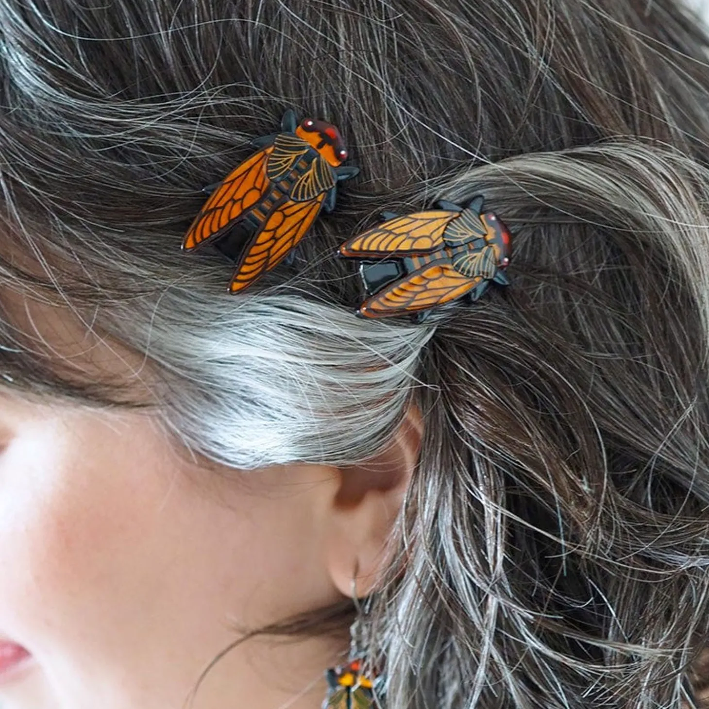 Cicadian Rhythms Hair Clips Set - 2 Piece