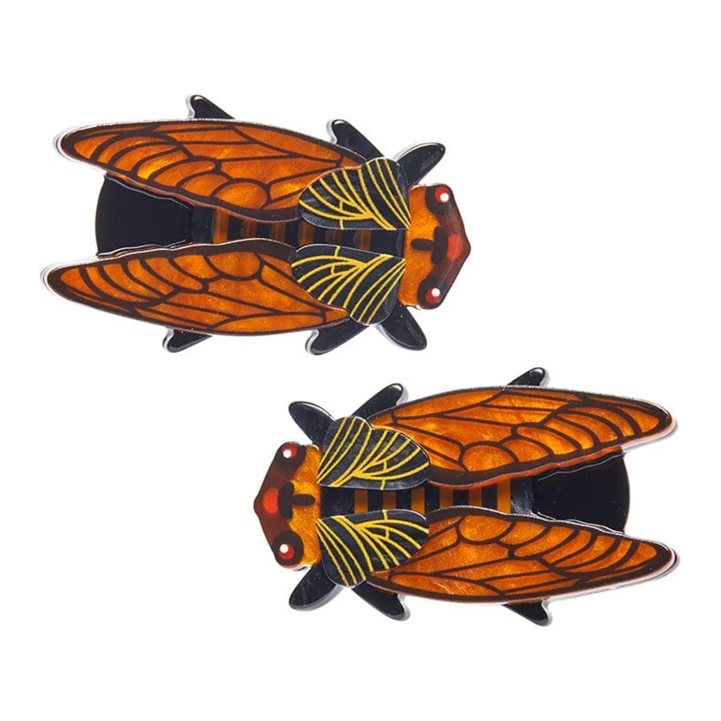 Cicadian Rhythms Hair Clips Set - 2 Piece