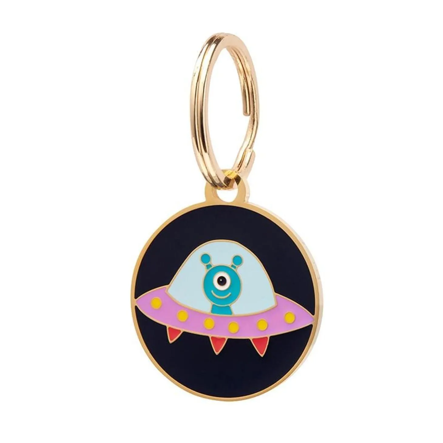 Close Encounter Enamel Pet Charm