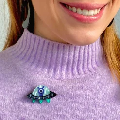 Close Encounter Mini Brooch